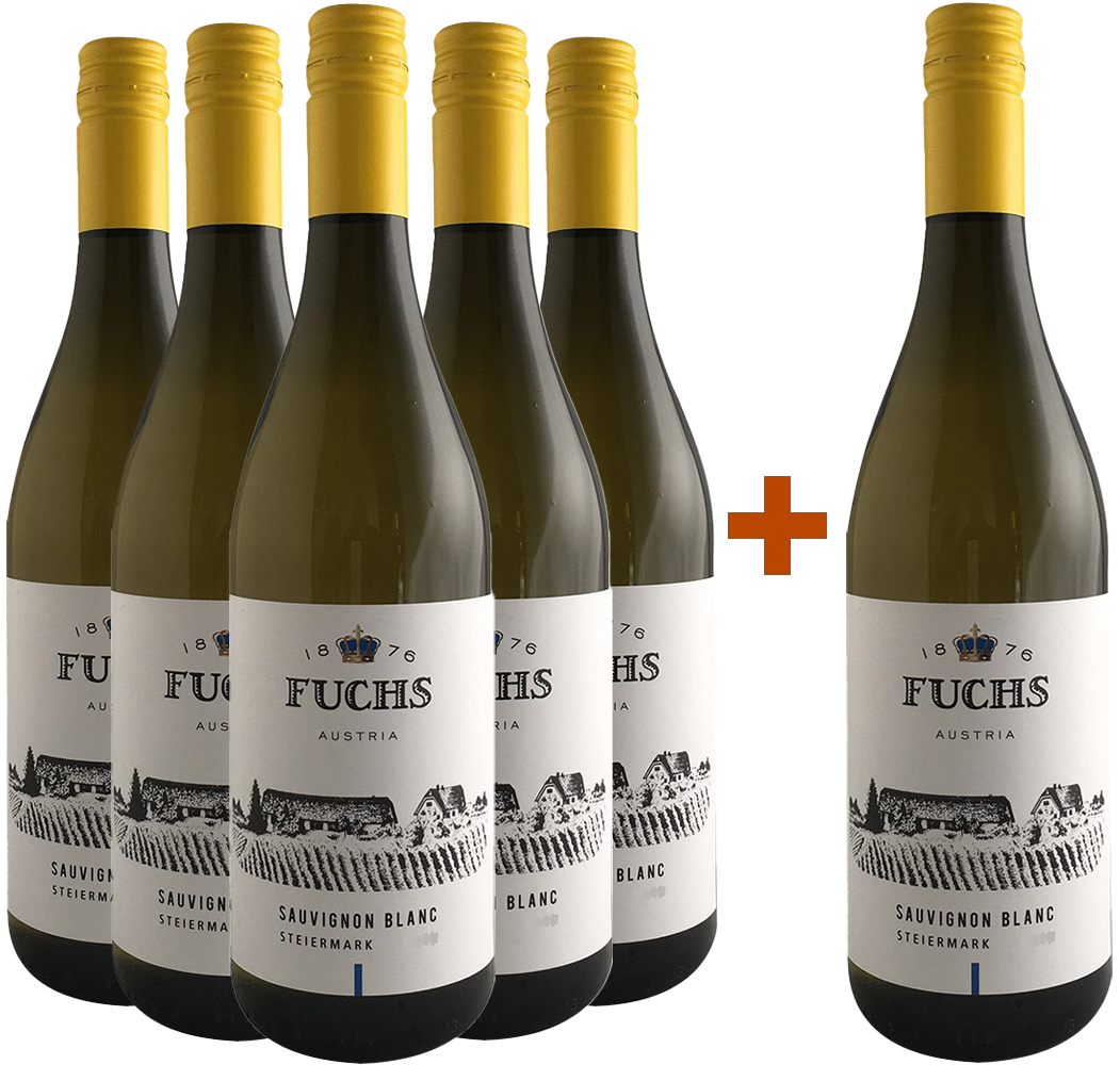 5+1 Paket Steiermark Sauvignon Blanc trocken 5+1 Paket Steiermark Sauvignon Blanc trocken