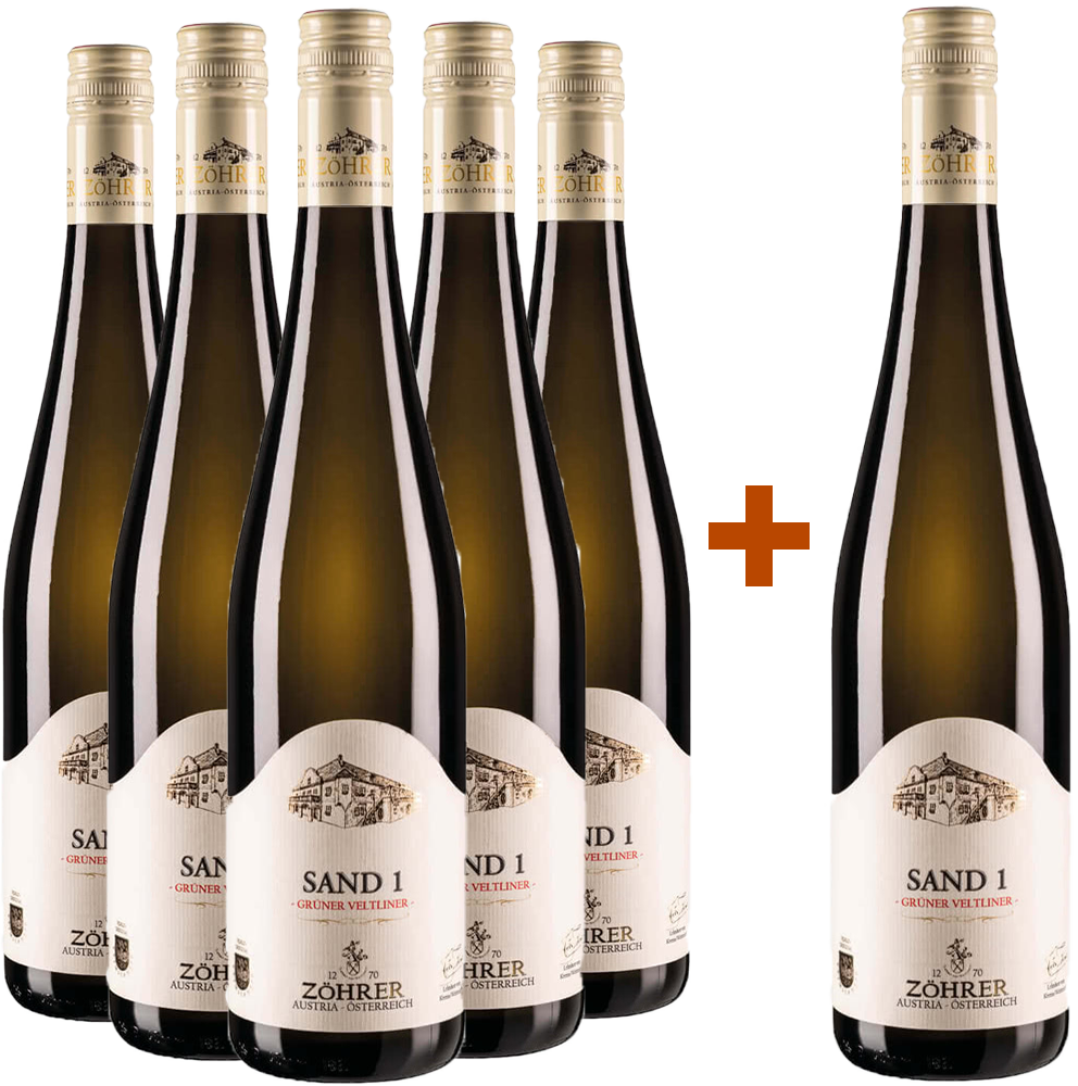 5+1 Paket Grüner Veltliner "Sand 1" trocken