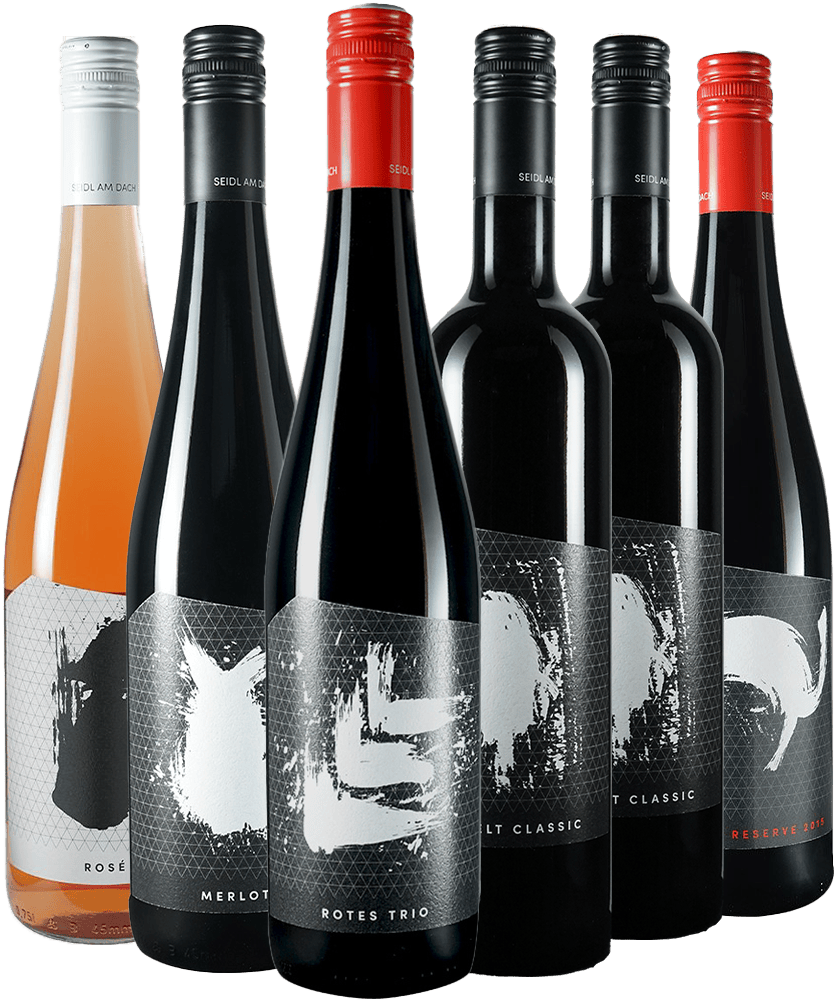 Rotes Paket trocken