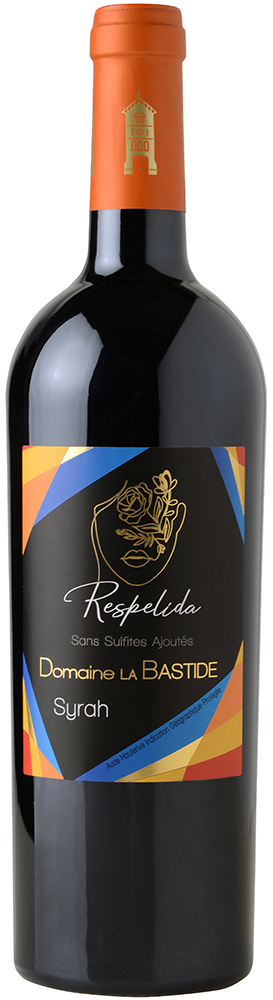 2022 Respelida (Syrah 100%, Sans Sulfites Ajoutés) Aude Hauterive IGP