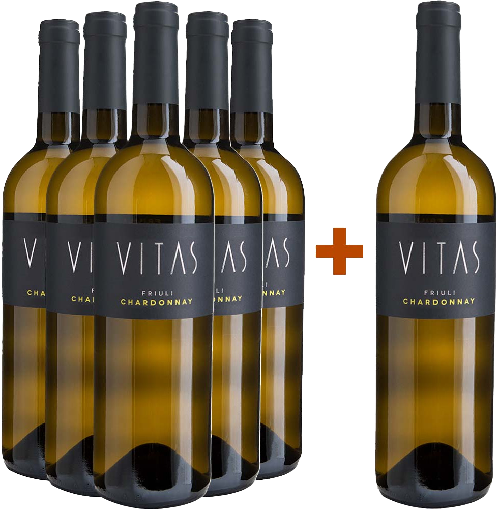 5+1 Paket Chardonnay Friuli DOC