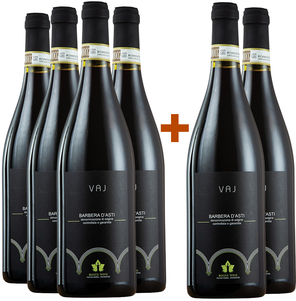5+1 Paket Vaj Barbera D’Asti DOCG 5+1 Paket Vaj Barbera D’Asti DOCG