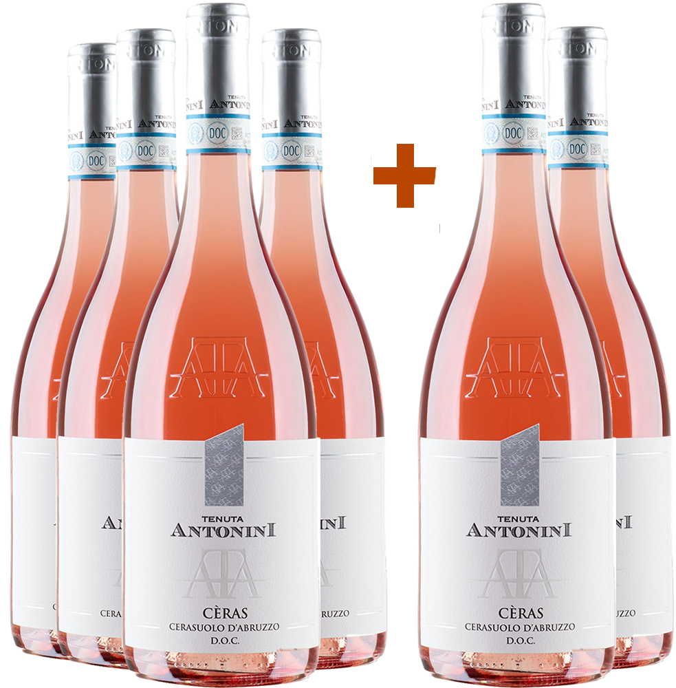 4+2 Paket Ceras Cerasuolo d'Abruzzo DOC 4+2 Paket Ceras Cerasuolo d'Abruzzo DOC