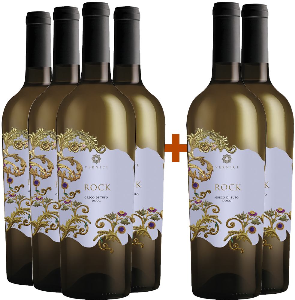 4+2 Paket Rock Greco di Tufo DOCG 4+2 Paket Rock Greco di Tufo DOCG