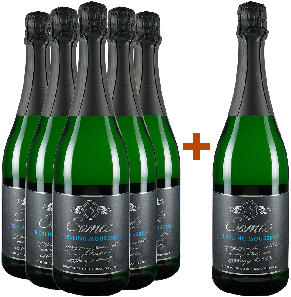 5+1 Riesling Mousseux alkoholfrei