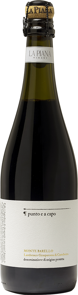 2024 Punto E A Capo - Monte Barello - Lambrusco Grasparossa di Castelvetro DOC BIO