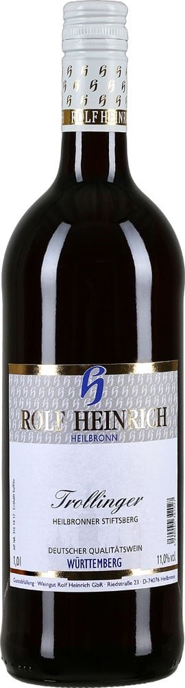 2022 Heilbronner Stiftsberg Trollinger 1,0 L