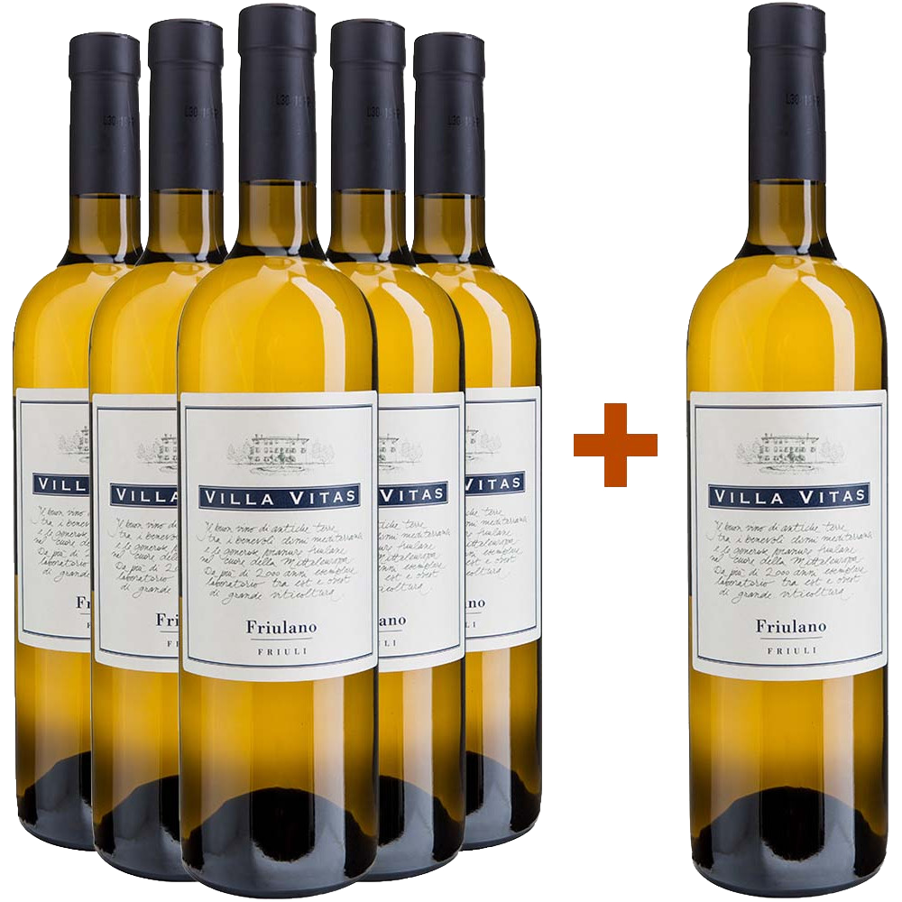 5+1 Paket Friulano Friuli DOC 5+1 Paket Friulano Friuli DOC