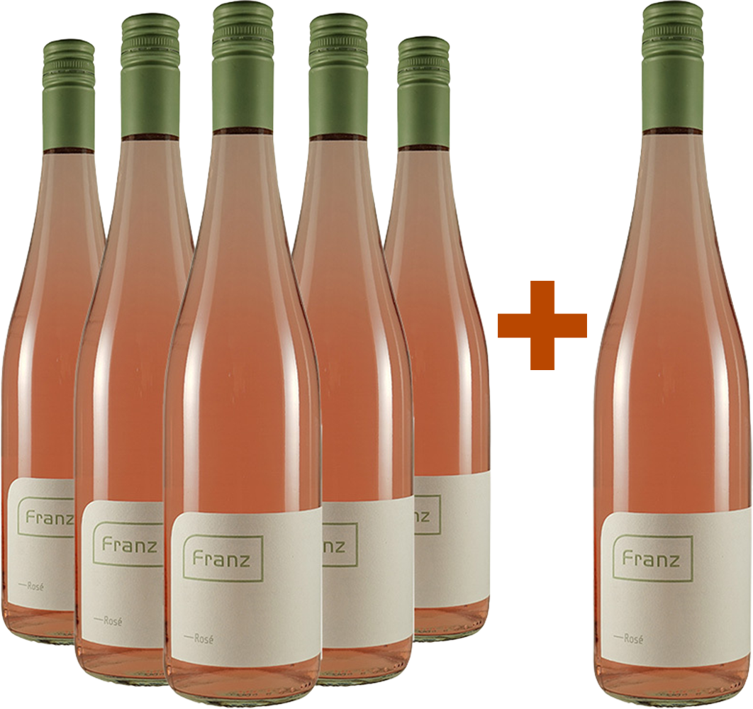 5+1 Paket Rosé trocken BIO