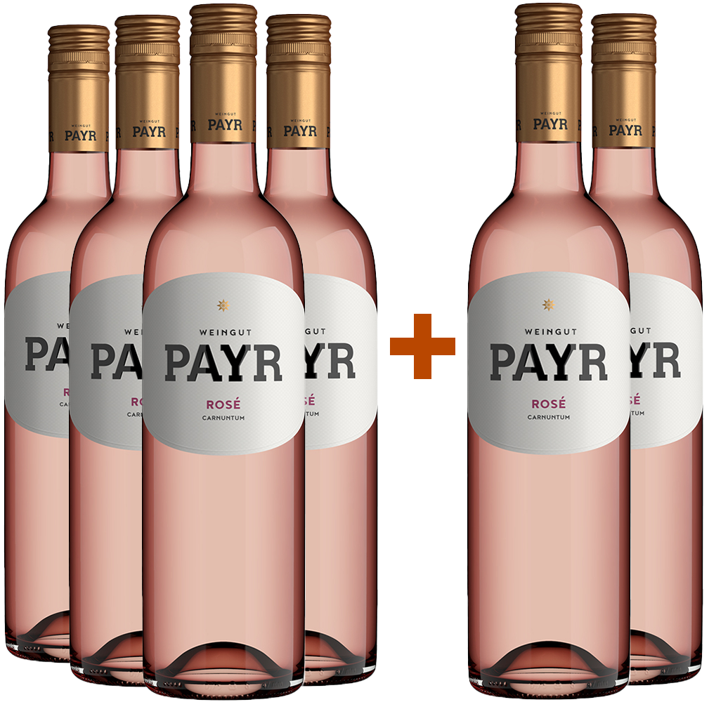 4+2 Paket Rosé ÖTW Gutswein BIO 4+2 Paket Rosé ÖTW Gutswein BIO