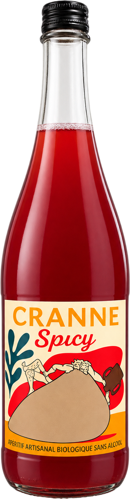 "Spicy" Alkoholfreies prickelndes Getränk BIO