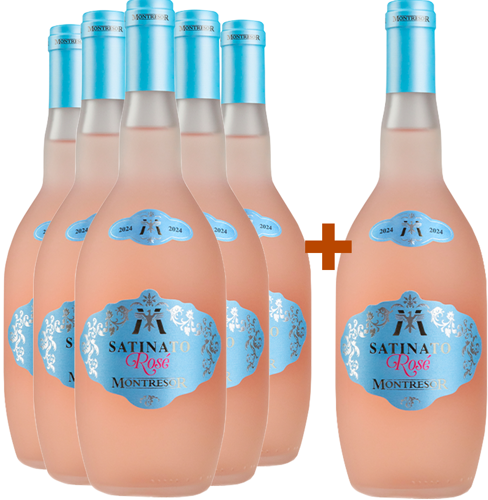 5+1 Paket Rosè Satinato