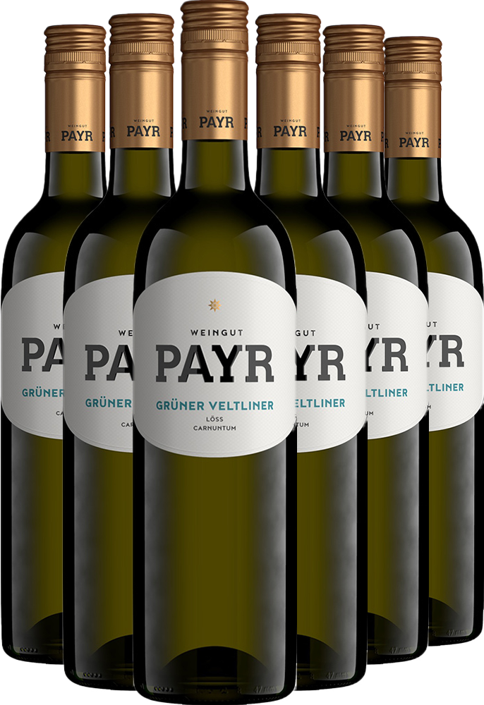 6er-Paket Grüner Veltliner vom Löss Carnuntum DAC ÖTW Gebietswein BIO 6er-Paket Grüner Veltliner vom Löss Carnuntum DAC ÖTW Gebietswein BIO