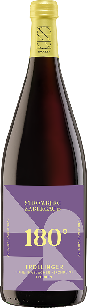 2023 180° Hohenhaslacher Kirchberg Trollinger 1,0 L 2023 180° Hohenhaslacher Kirchberg Trollinger 1,0 L