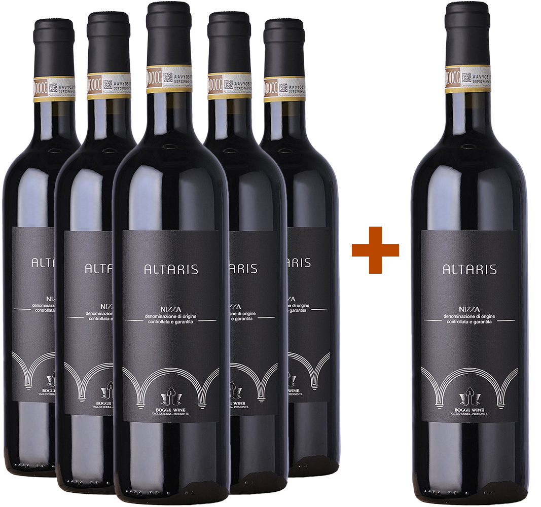5+1 Paket Altaris Nizza DOCG 5+1 Paket Altaris Nizza DOCG