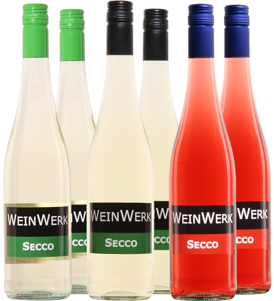 Genussmoment-Trio - Secco Silvaner, Rivaner + Rotling