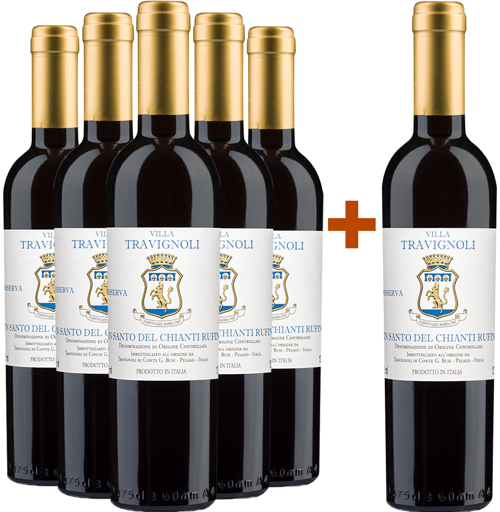 5+1 Paket Vinsanto del Chianti Rufina DOCG 5+1 Paket Vinsanto del Chianti Rufina DOCG
