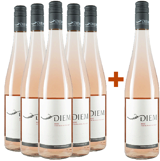 5+1 Paket Zweigelt Rosé trocken BIO Bio - Weingut Diem Gerald und Andrea