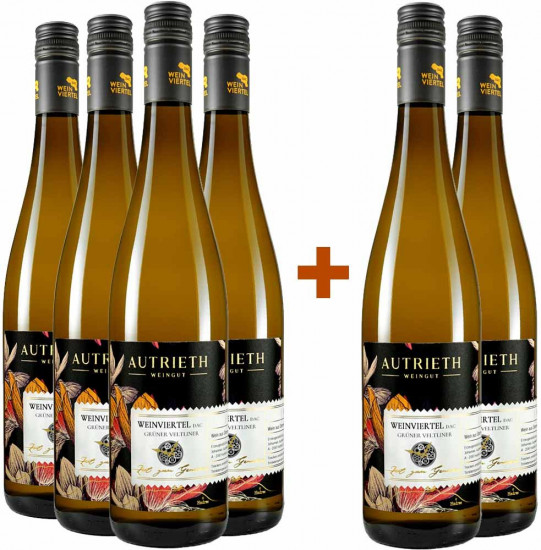 4+2 Paket Grüner Veltliner Weinviertel DAC trocken - Weingut Autrieth