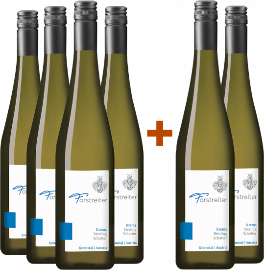 4+2 Paket Riesling Schotter Kremstal DAC - Weingut Forstreiter