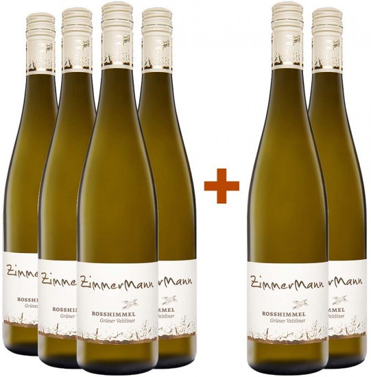 4+2 Paket Rosshimmel Grüner Veltliner Kremstal DAC Reserve trocken - Weingut Alois Zimmermann