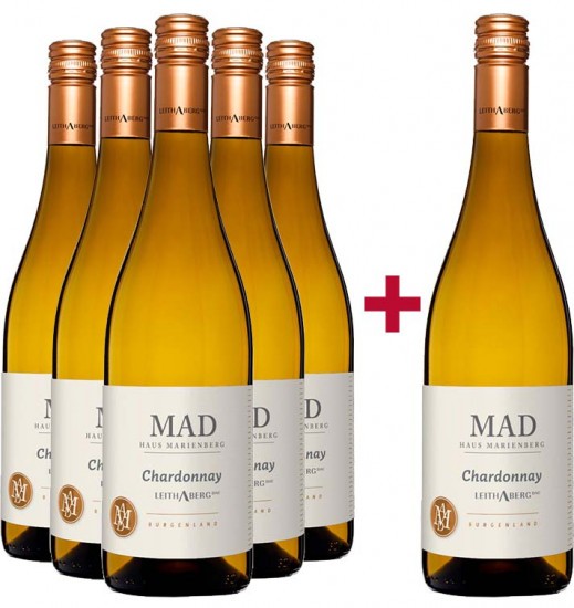 5+1 Paket Chardonnay Leithaberg DAC trocken - Weingut MAD