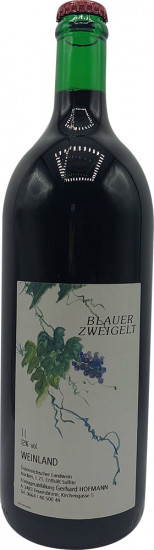 1,0 L 2022 Blauer am Zweigelt Weinbau Hofmann Wagram trocken
