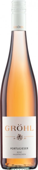 2021 Rosé halbtrocken - Weingut Eckehart Gröhl