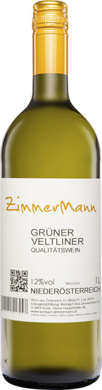 2023 Grüner Veltliner trocken 1,0 L - Weingut Alois Zimmermann