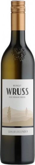 2017 Grauburgunder Ried Kranachberg trocken - Weingut Wruss