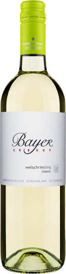 2023 Welschriesling Classic trocken - Weingut Bayer-Erbhof
