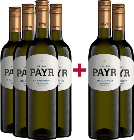 4+2 Chardonnay vom Lehm Carnuntum trocken Paket - Weingut Payr