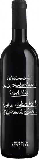 2016 Pinot Noir trocken - Weingut Christoph Edelbauer