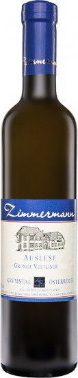 2006 Grüner Veltliner Auslese süß 0,5 L - Weingut Alois Zimmermann