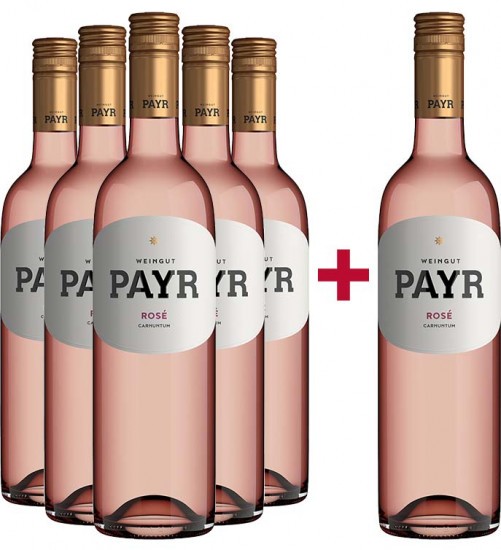 5+1 Paket Rosé ÖTW Gutswein trocken Bio - Weingut Payr
