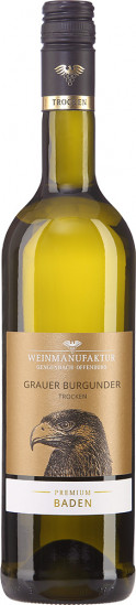 2023 Grauer Burgunder Premium trocken - Weinmanufaktur Gengenbach