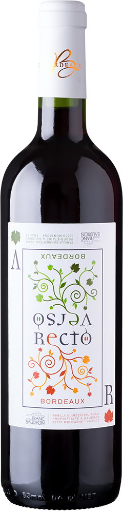 2022 Recto Rouge Bordeaux AOP BIO 2022 Recto Rouge Bordeaux AOP BIO