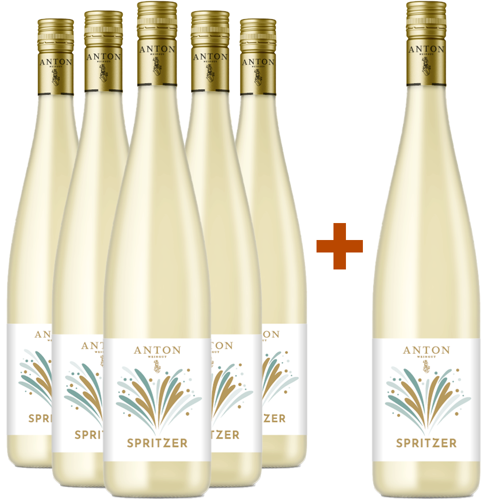 5+1 Paket "Herxheimer Spritzer" Secco trocken