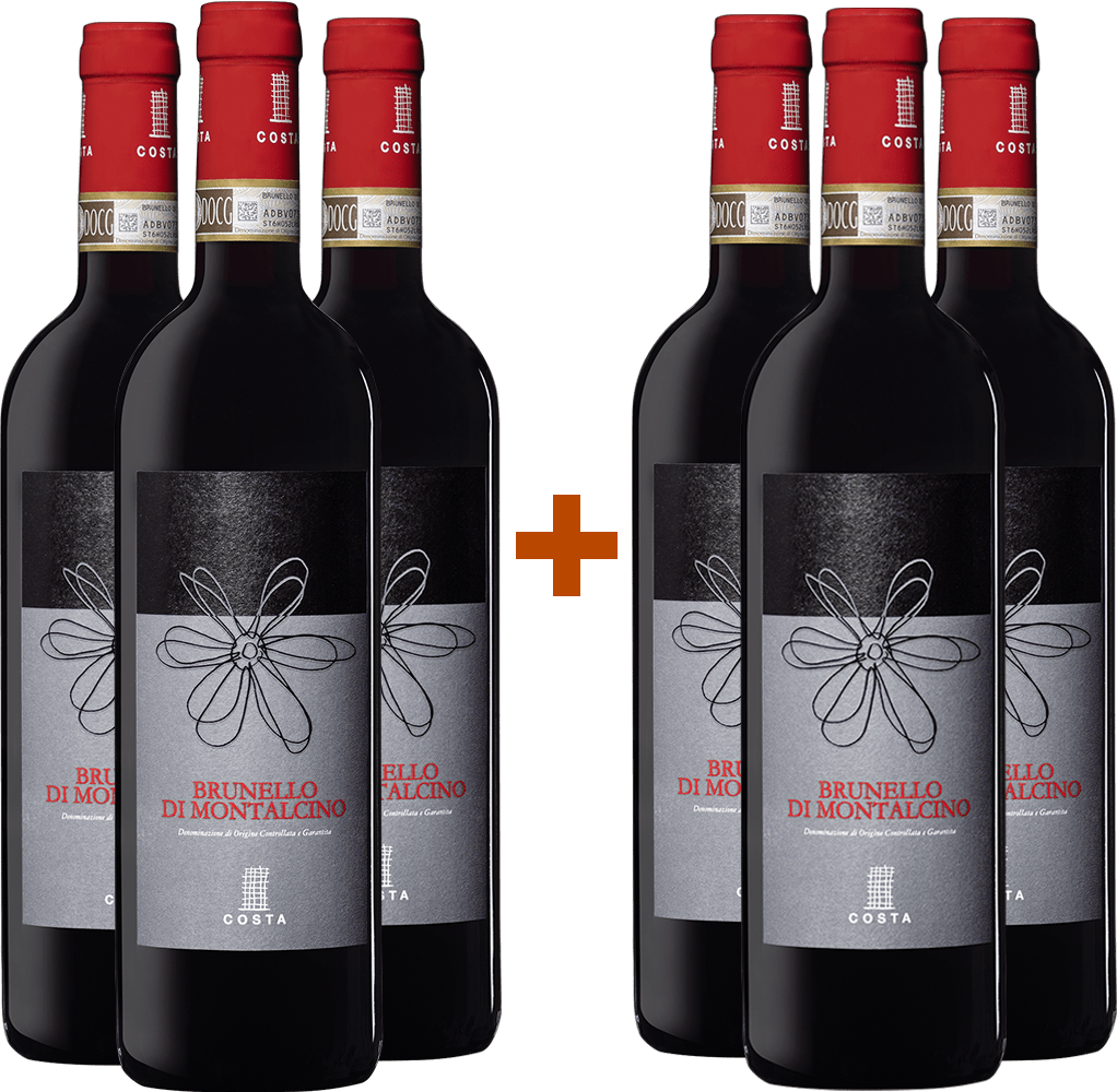 3+3 Paket Brunello di Montalcino DOCG 3+3 Paket Brunello di Montalcino DOCG