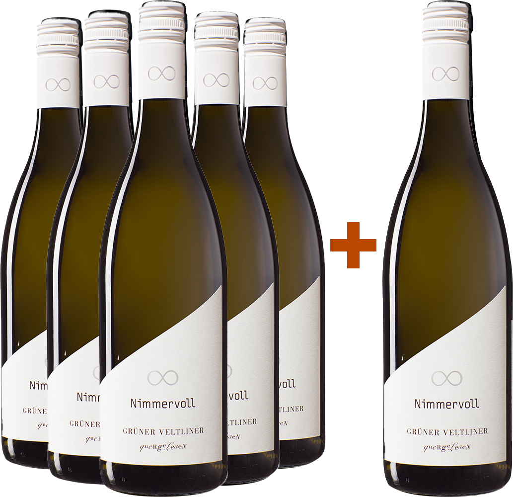 5+1 Grüner Veltliner "quergelesen" trocken