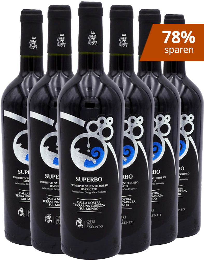 Superbo Salento IGP Letzte Flaschen-Paket