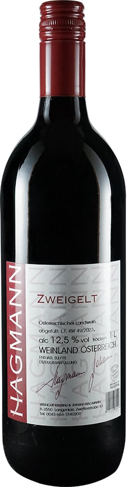 2023 Zweigelt 1,0 L 2023 Zweigelt 1,0 L
