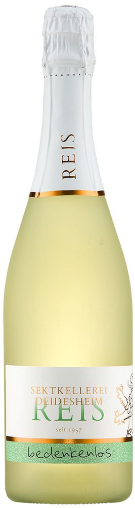 Bedenkenlos schäumendes Getränk aus entalkoholisiertem Wein