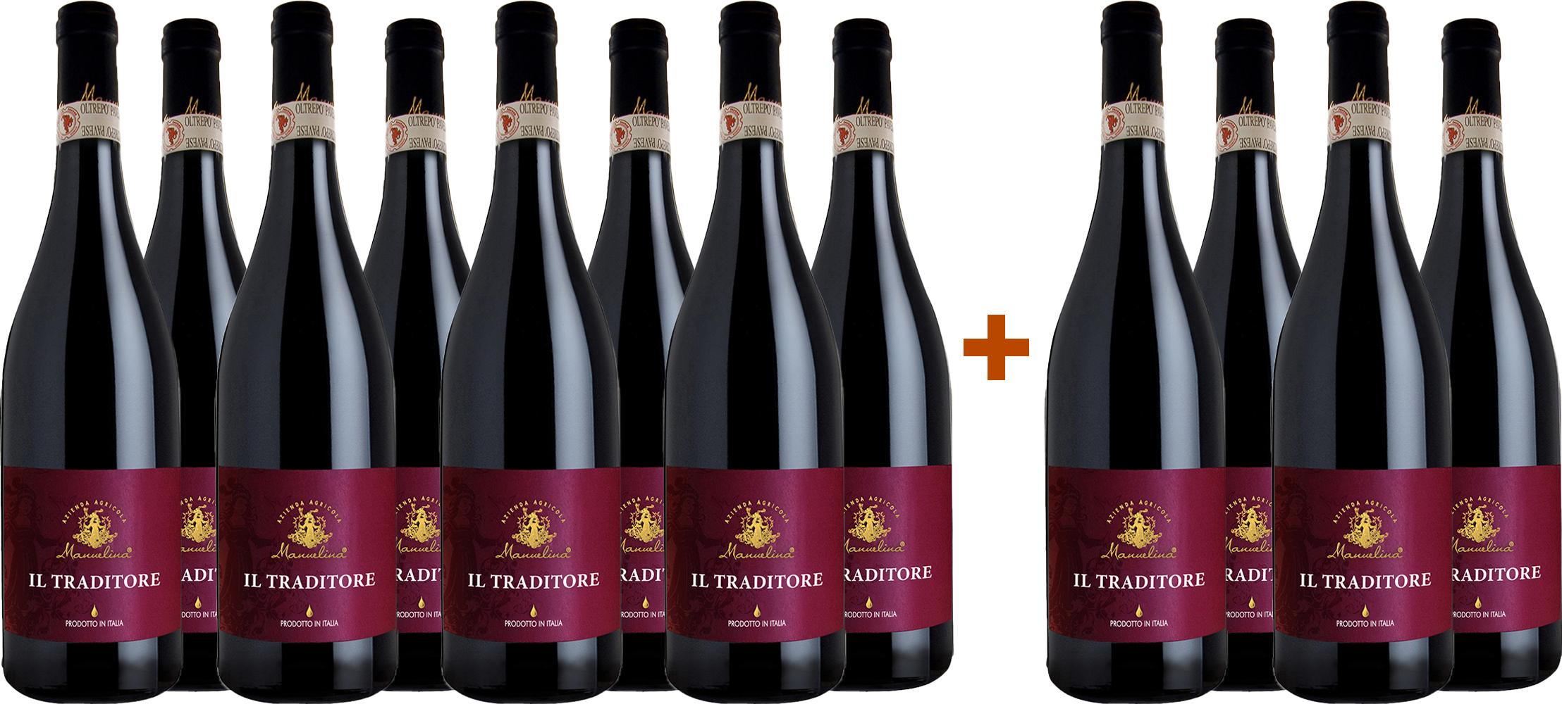 8+4 Paket Il Traditore Sangue Di Giuda Oltrepó Pavese DOC