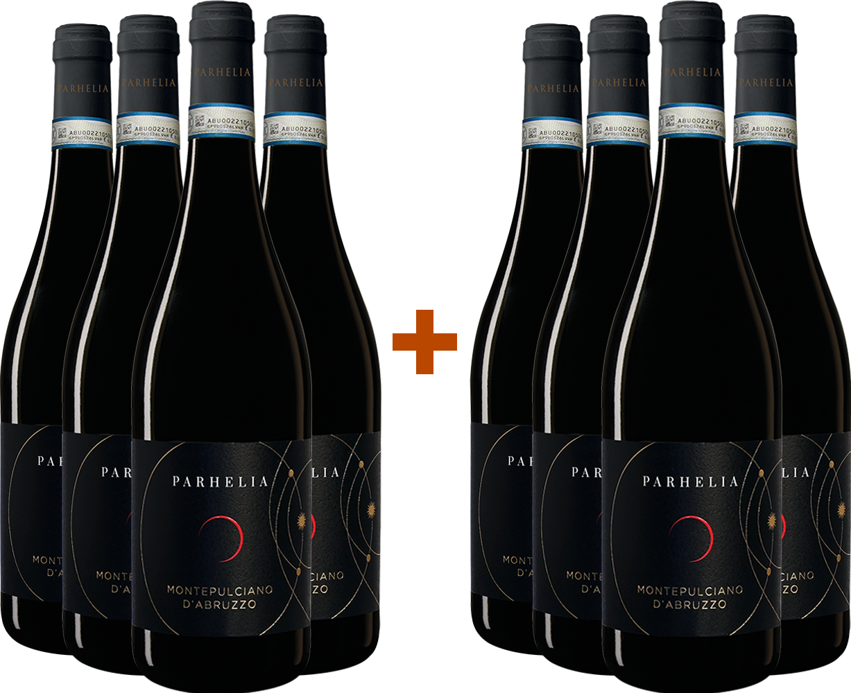 4+4 Paket Parhelia Montepulciano d'Abruzzo DOC