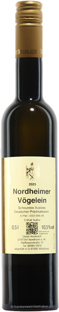 2025 Scheurebe Auslese 0,5 L