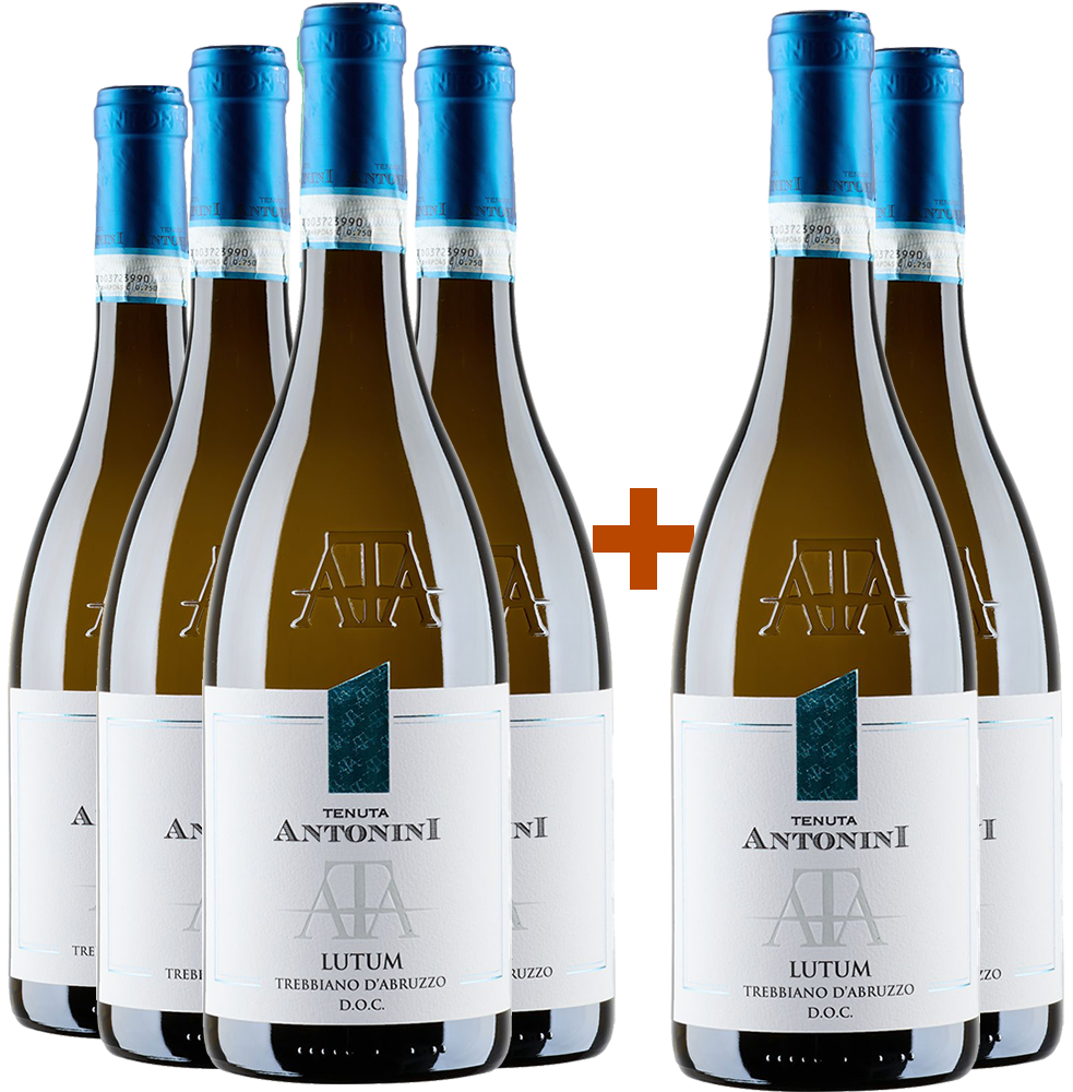 4+2 Paket Lutum Trebbiano d'Abruzzo DOC 4+2 Paket Lutum Trebbiano d'Abruzzo DOC