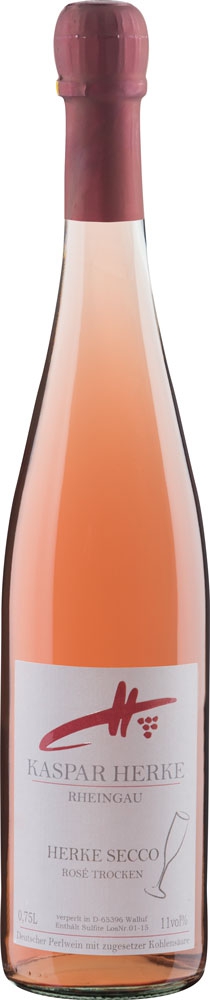 "HERKE SECCO" Rosé Perlwein