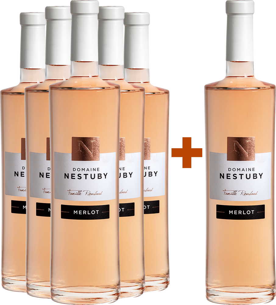 5+1 Paket Cuvée Merlot Rosé Var IGP
