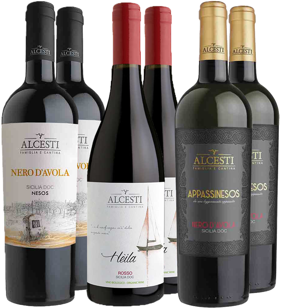 Alcesti Nero d'Avola Kennenlern-Paket